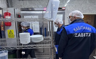 KÂĞITHANE’DE GIDA İŞLETMELERİNE HİJYEN DENETİMİ